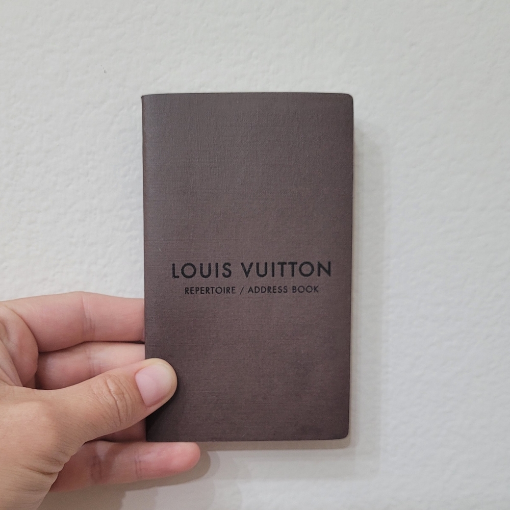 Louis Vuitton address book